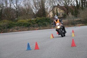Mod 1 DAS Motorcycle training at the MMA Test Centre